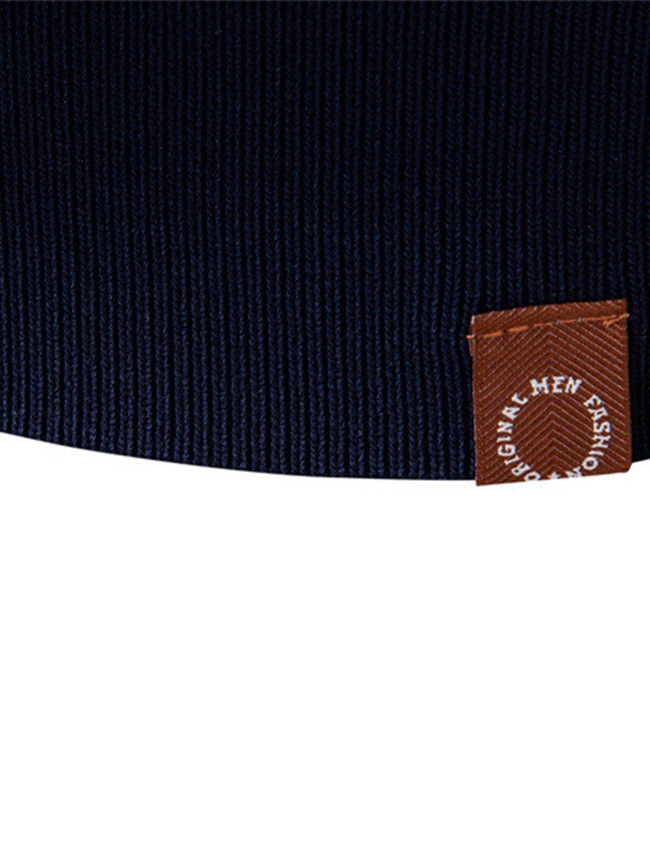 Set – jacquard polo pletené tričko a slim přiléhavé kalhoty