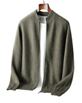 Pánský merino vlněný kardigan – klasický styl