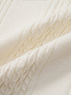 Set – jacquard polo na zip a slim kalhoty