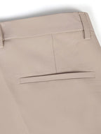 Set – geometrický jacquard polo a slim fit kalhoty
