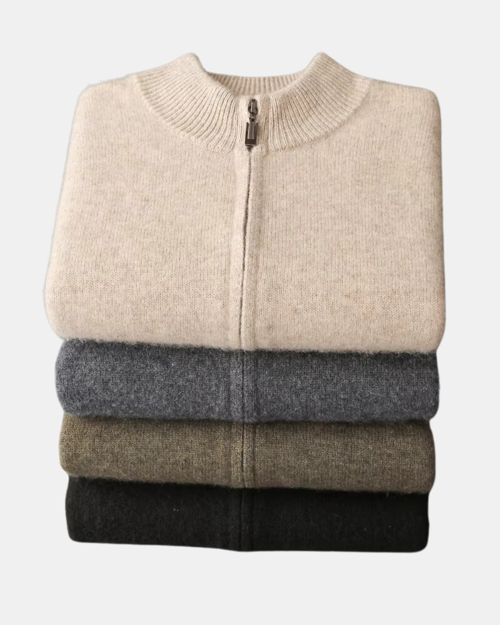 Pánský merino vlněný kardigan – klasický styl