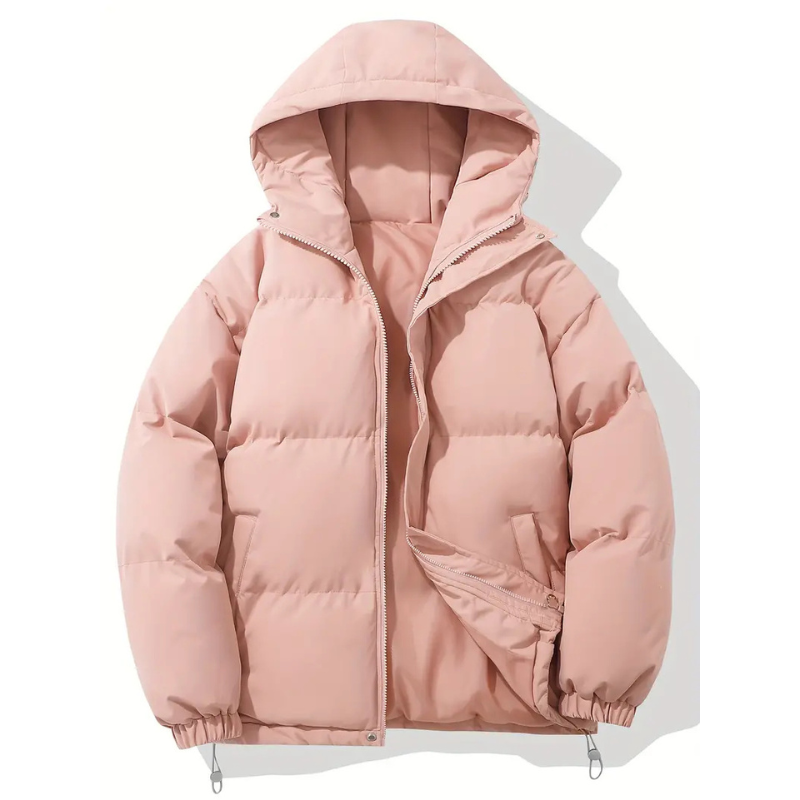 Prošívaná zimní parka – teplá a lehká