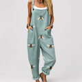 Salopette estampada confortable