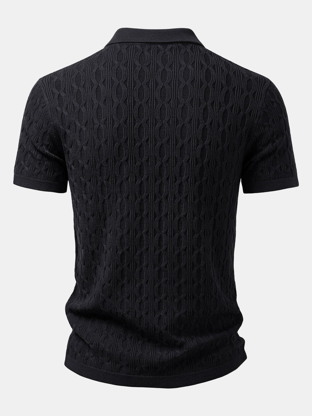 Set – jacquard košile a slim tapered kalhoty