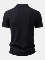 Set – jacquard košile a slim tapered kalhoty