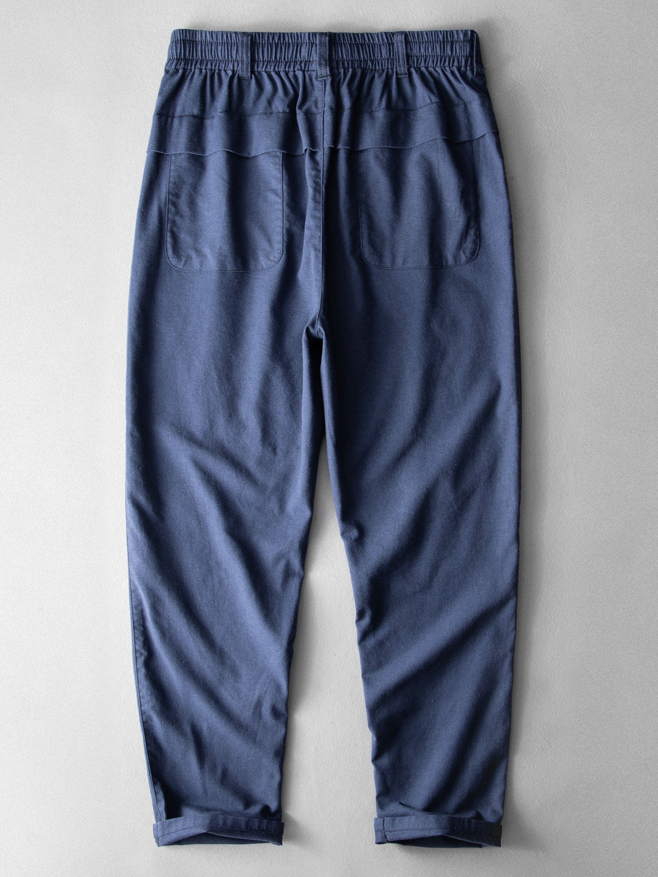 Set – kubánská jacquard košile a lněné bavlněné kalhoty