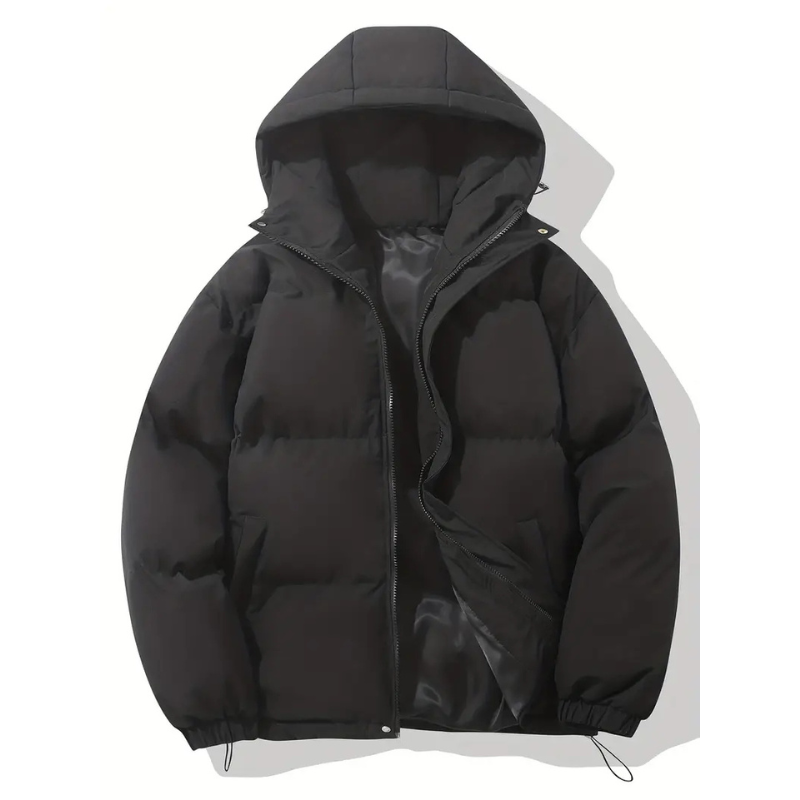 Prošívaná zimní parka – teplá a lehká