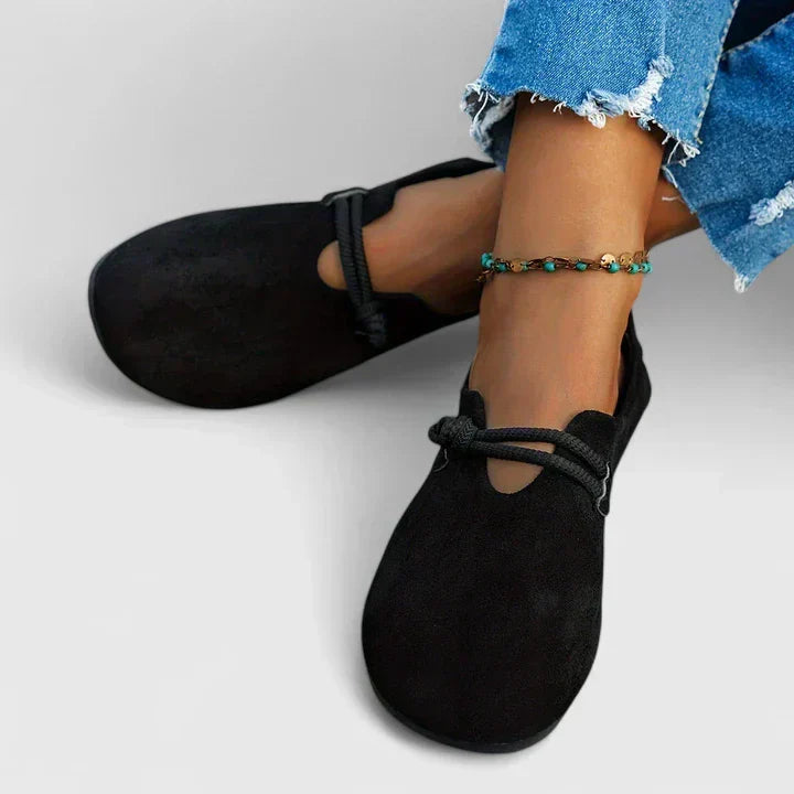 Elegantní dámské mokasíny z přírodního komfortního materiálu