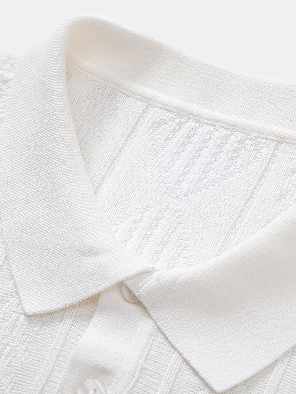 Set – jacquard polo svetr a slim tapered kalhoty
