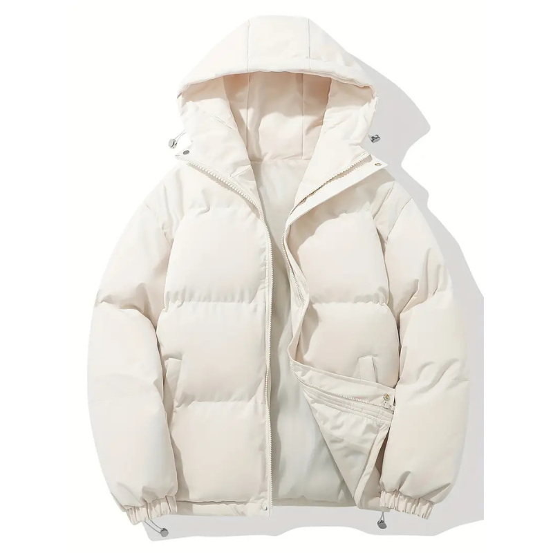 Prošívaná zimní parka – teplá a lehká