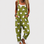 Salopette estampada cómoda