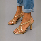 Soleil™ | Sandalias Doradas, Encanto de Verano