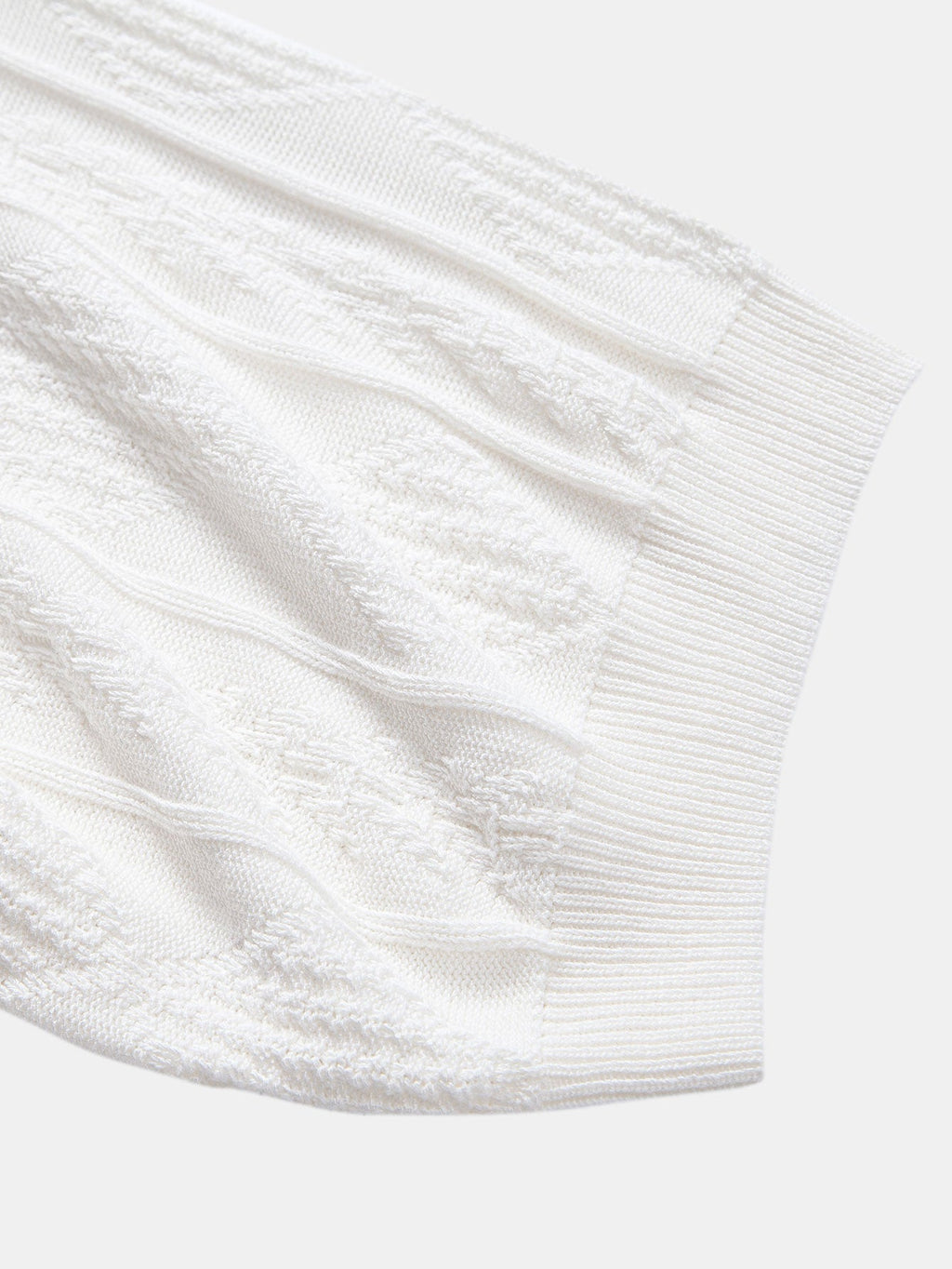 Set – jacquard polo svetr a slim tapered kalhoty