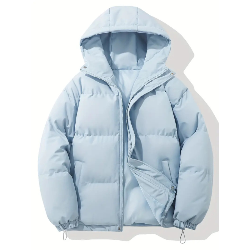 Prošívaná zimní parka – teplá a lehká