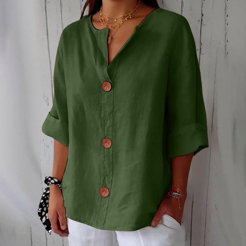 Minimalistická oversize halenka se svislou strukturou