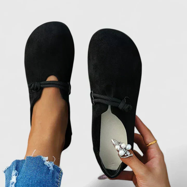 Elegantní dámské mokasíny z přírodního komfortního materiálu