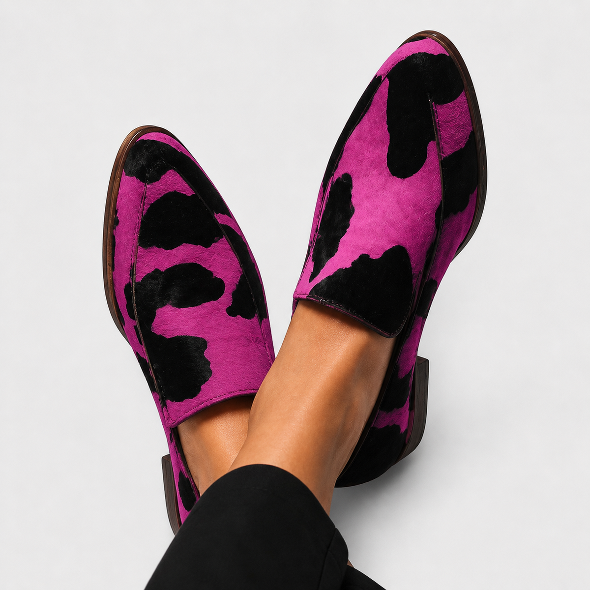 Paloma™ | Mocasines Estampado Vaca