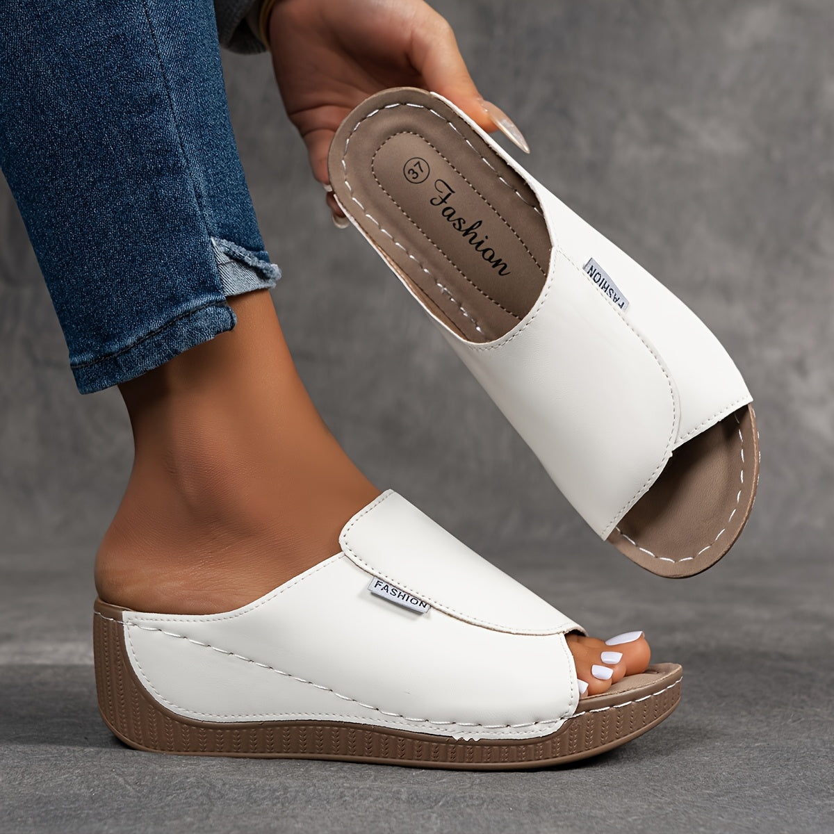India Sandalias con Arco Plantar Confort