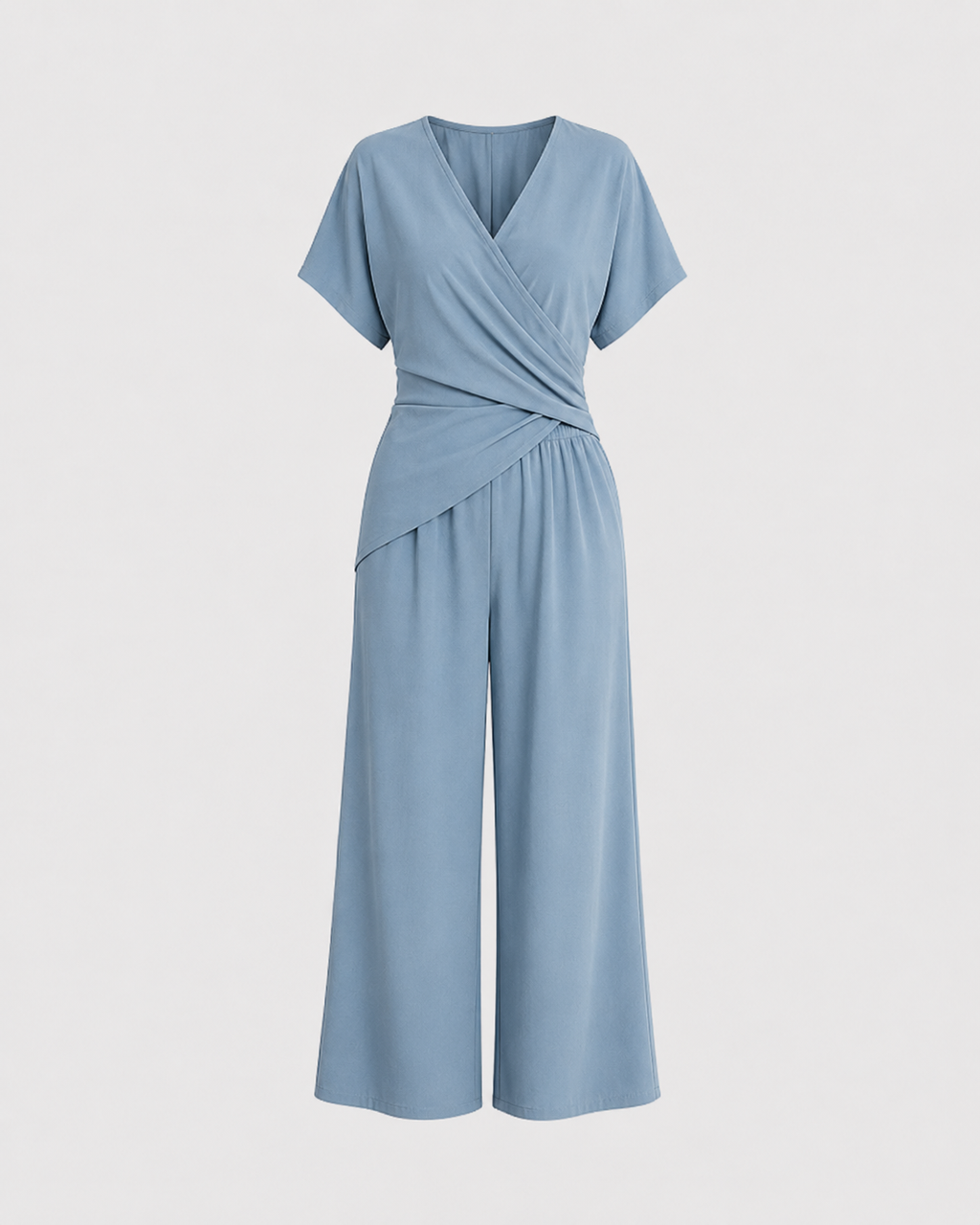 Elegantní dvoudílný set s překříženým topem
