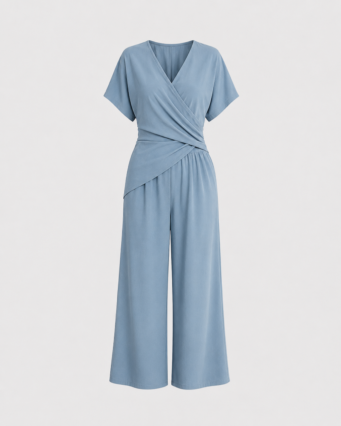 Elegantní dvoudílný set s překříženým topem