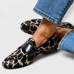 Léonie™ | Mocasín de Leopardo