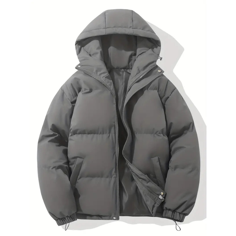 Prošívaná zimní parka – teplá a lehká