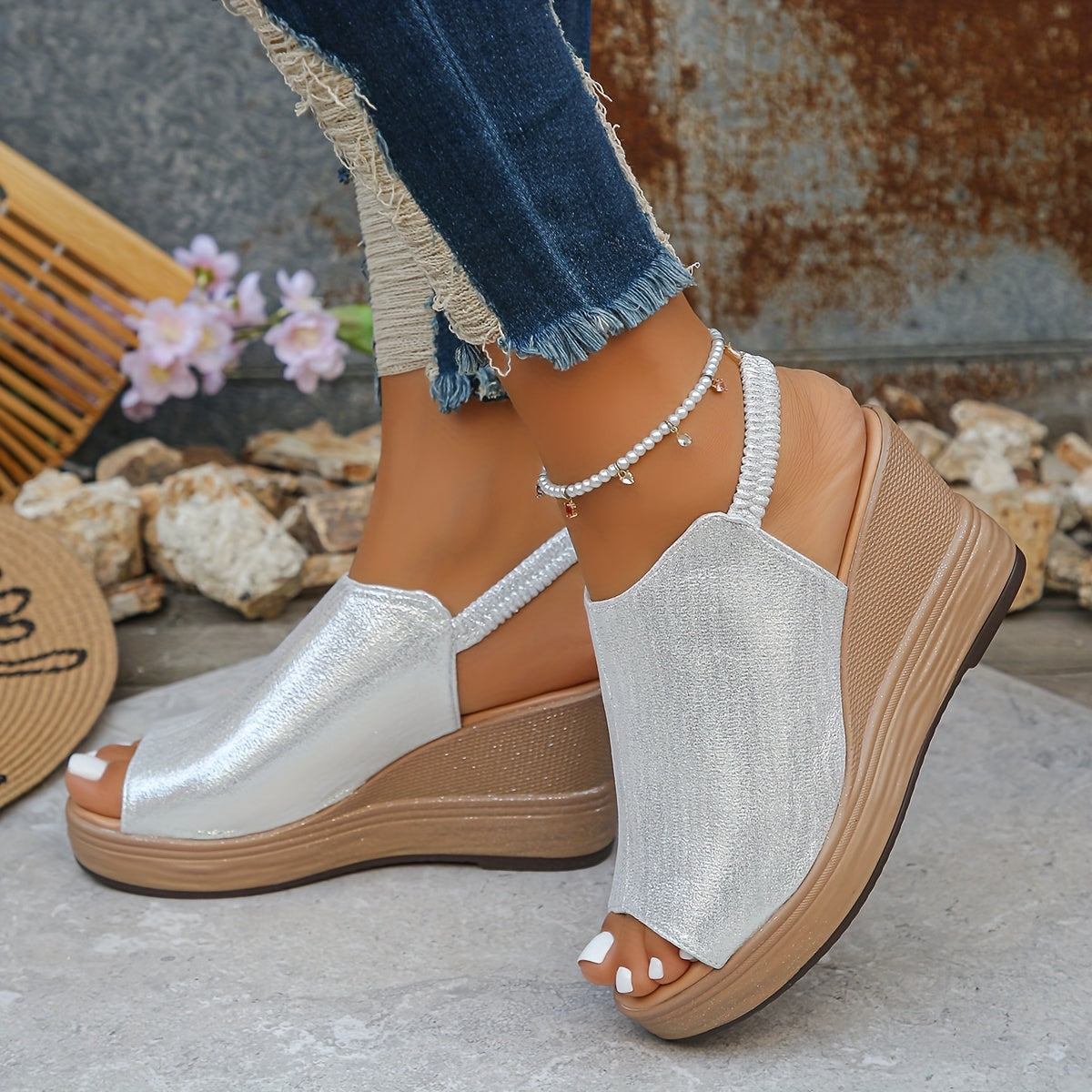Aurora | Sandalias de Cuña Ortopédicas