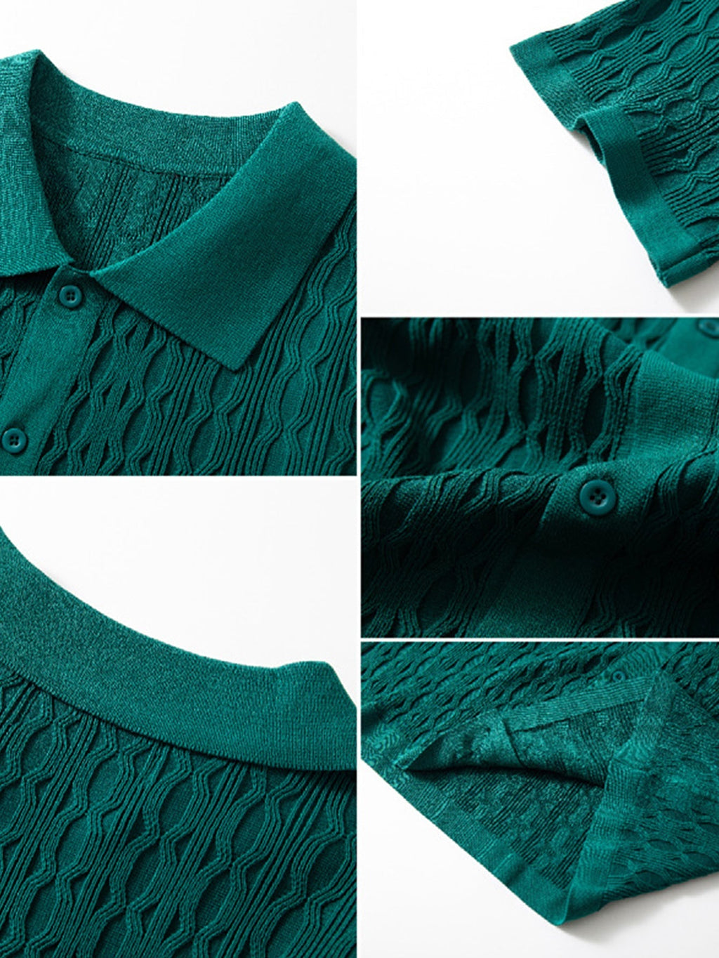 Set – jacquard košile a slim tapered kalhoty