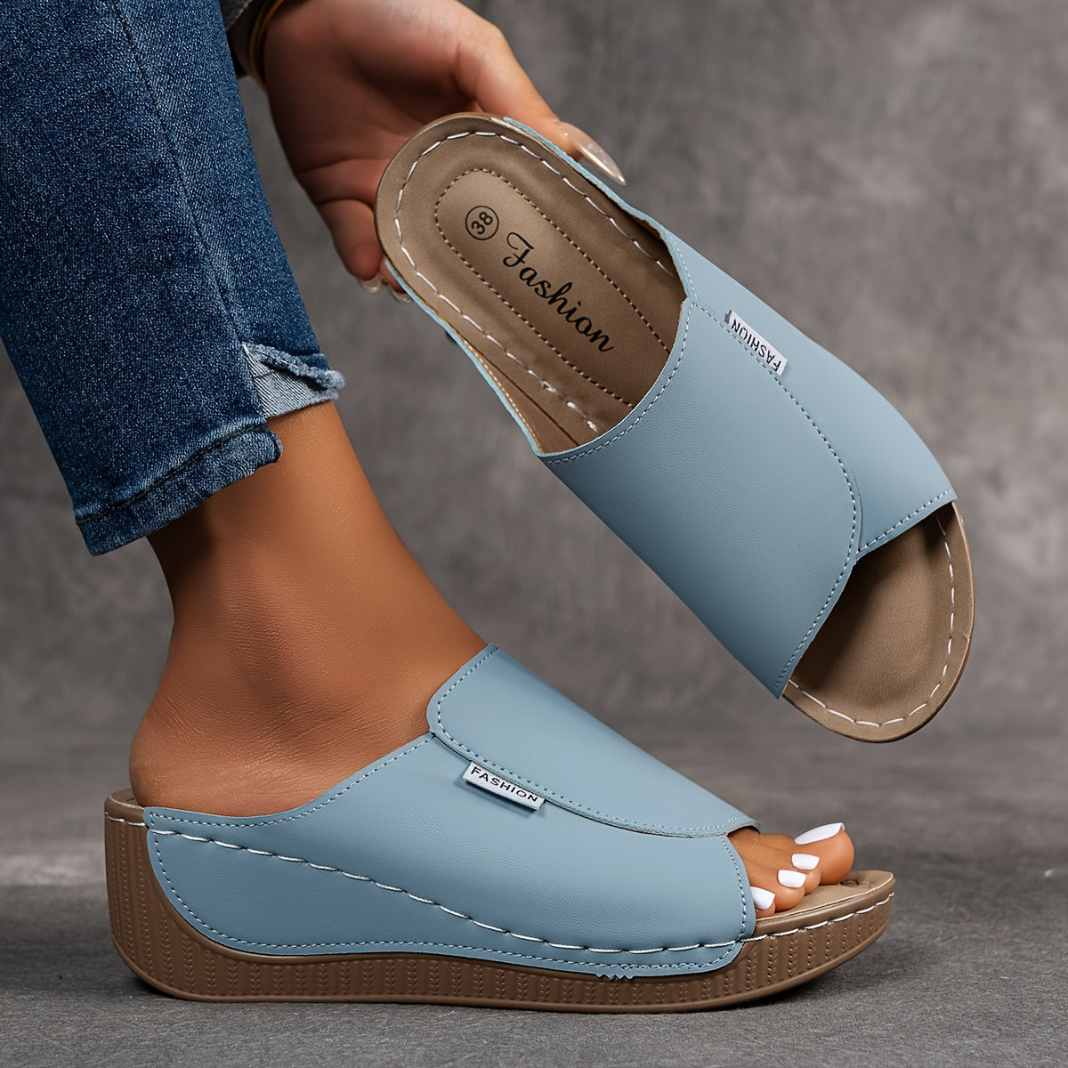 India Sandalias con Arco Plantar Confort