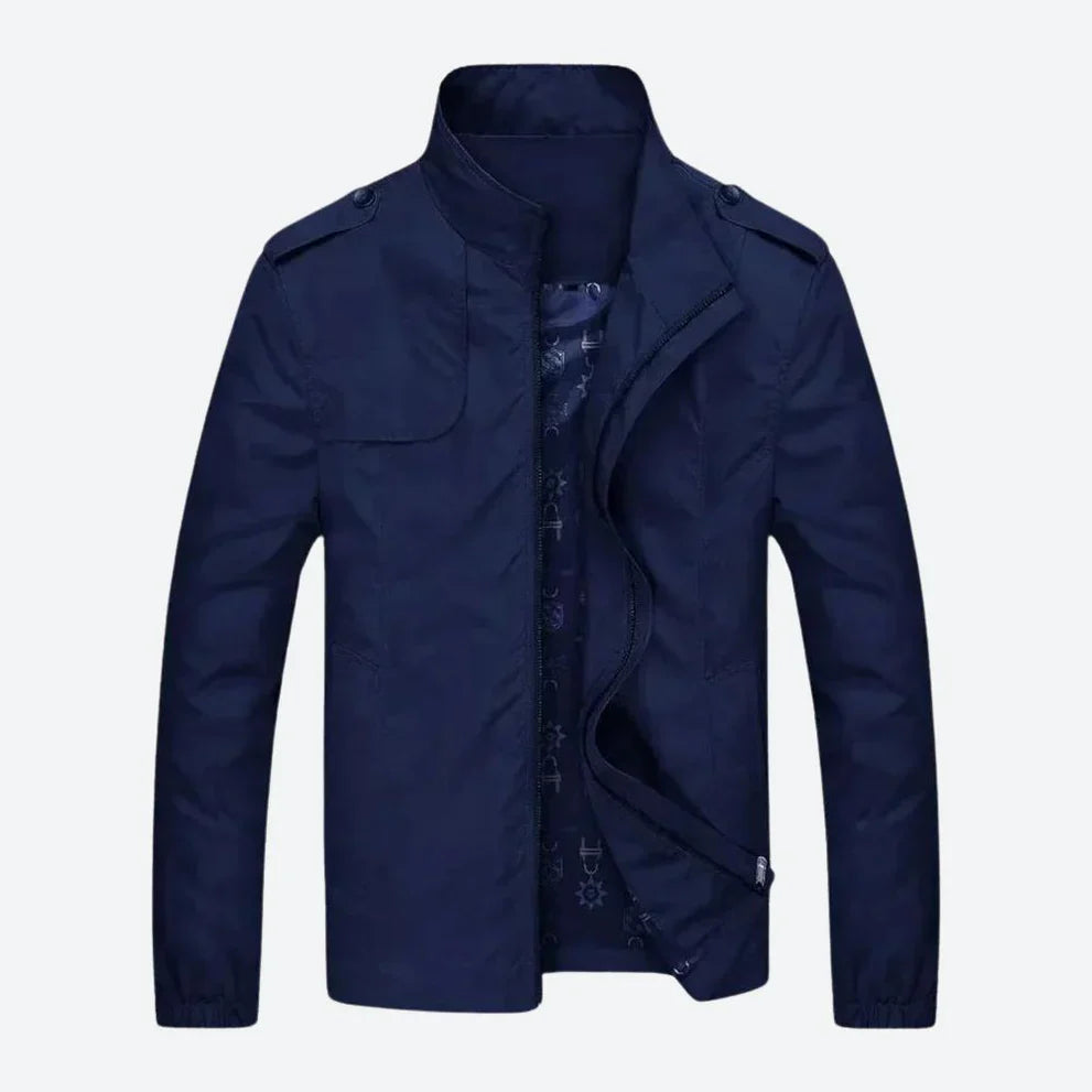 Pánská bomber bunda casual z prémiové tkaniny