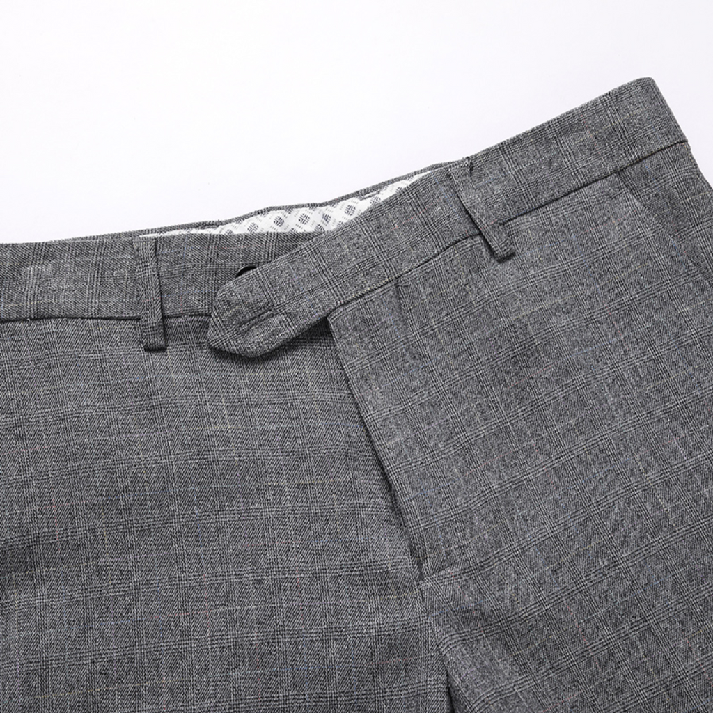 Pánský třídílný oblek slim fit pro formální příležitosti
