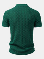 Set – jacquard košile a slim tapered kalhoty