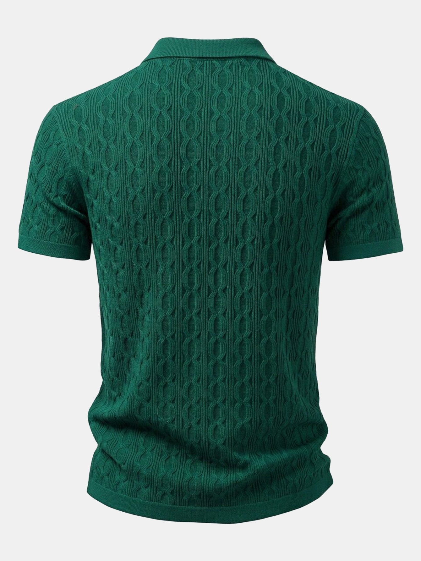 Set – jacquard košile a slim tapered kalhoty