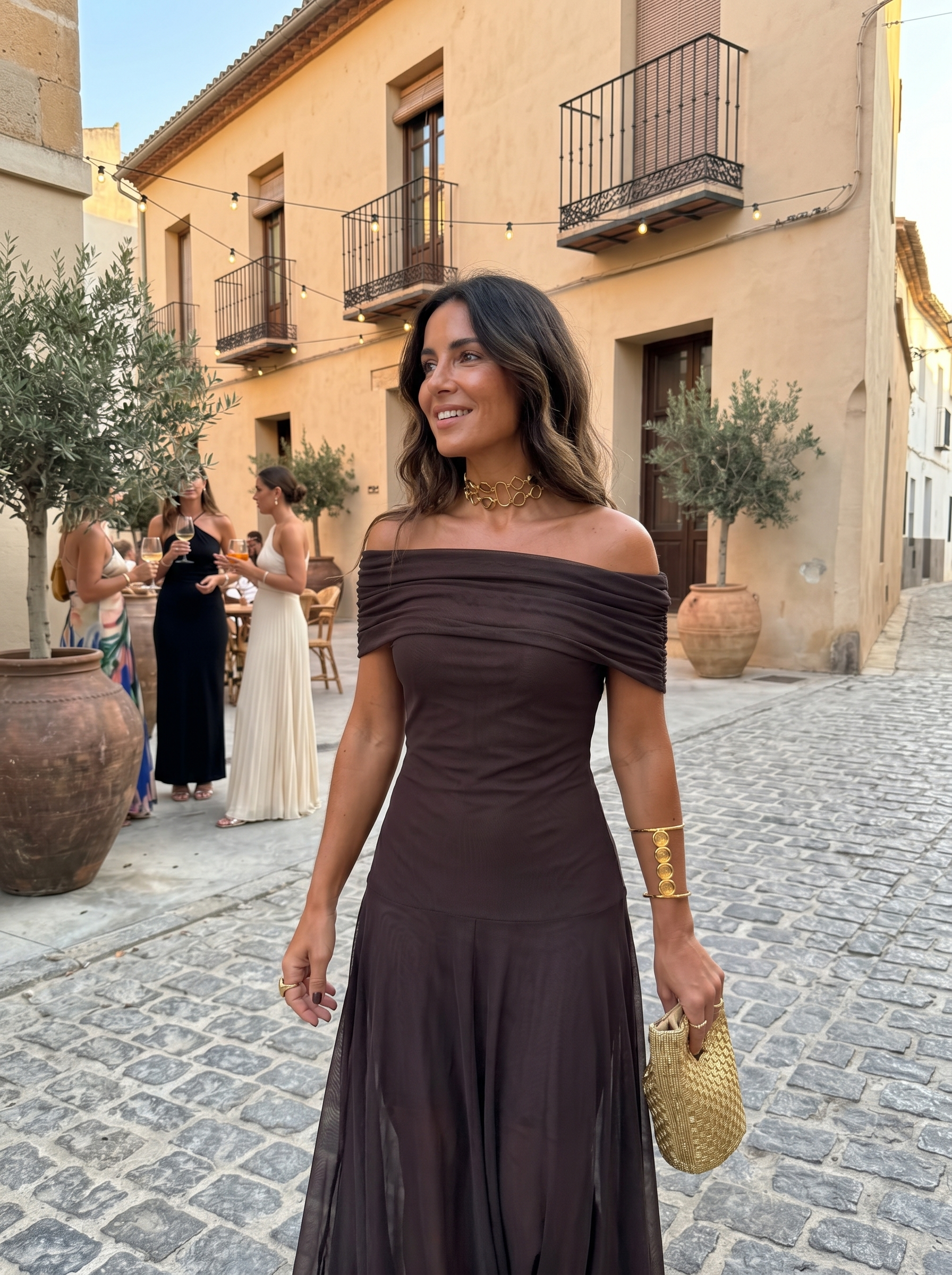 Carla | Elegantní a jednoduché maxi šaty