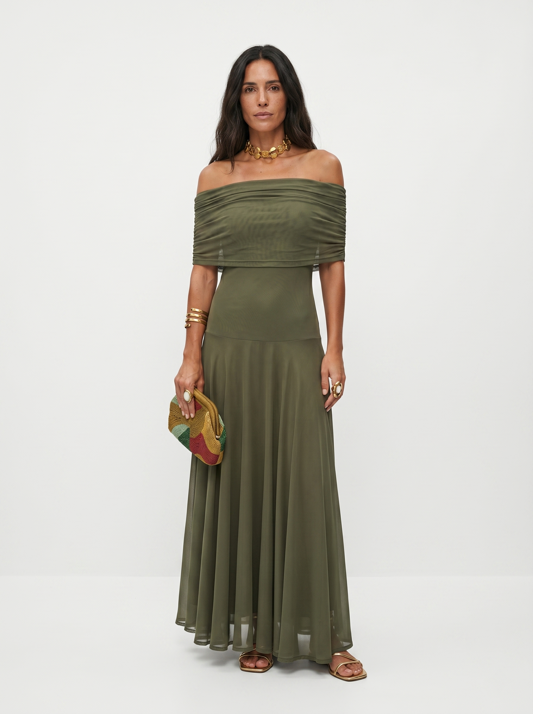 Carla | Elegantní a jednoduché maxi šaty