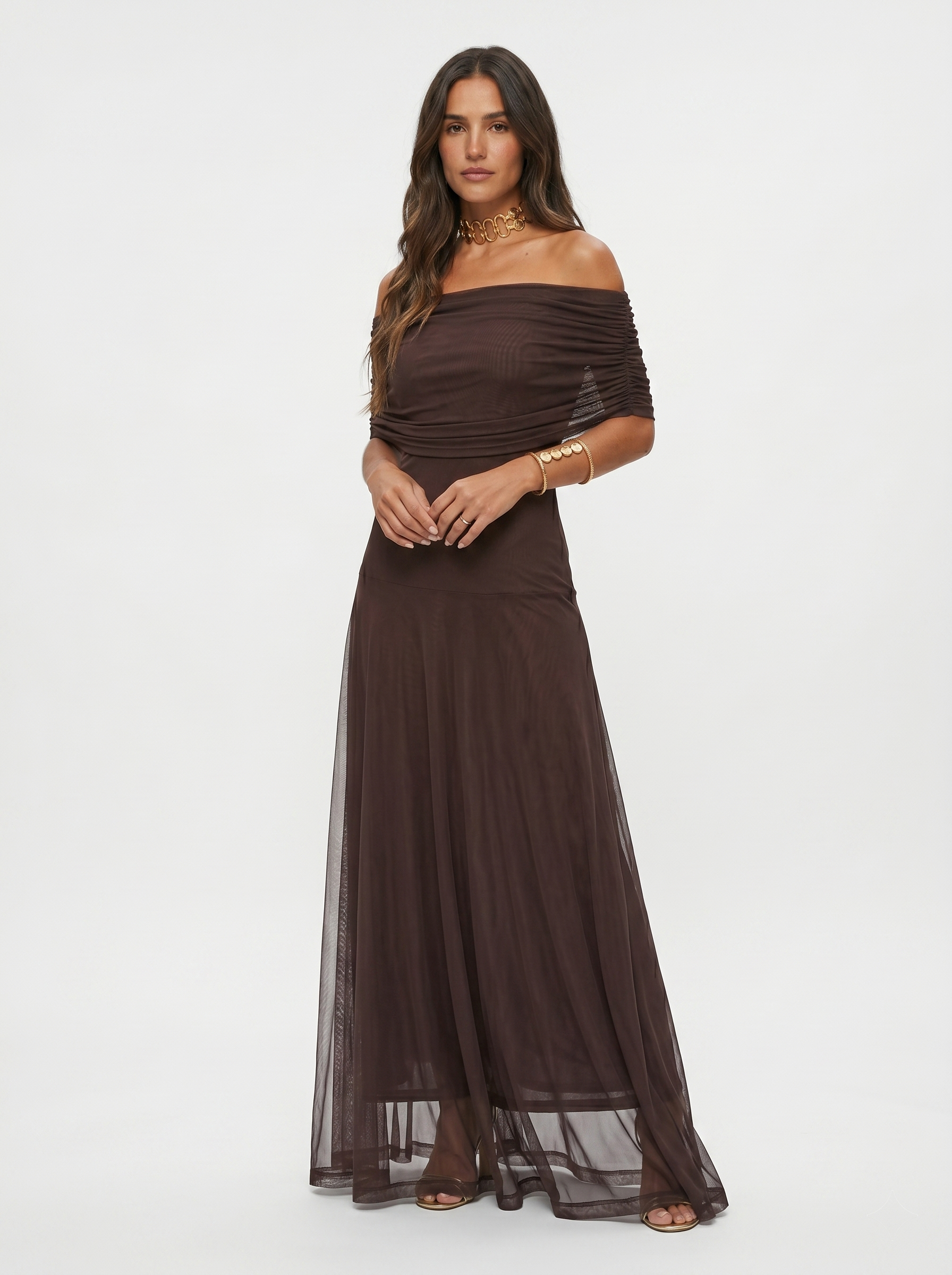 Carla | Elegantní a jednoduché maxi šaty