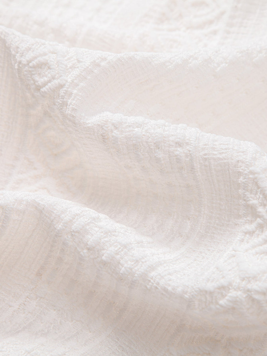Set – geometrická jacquard košile a lněné kalhoty
