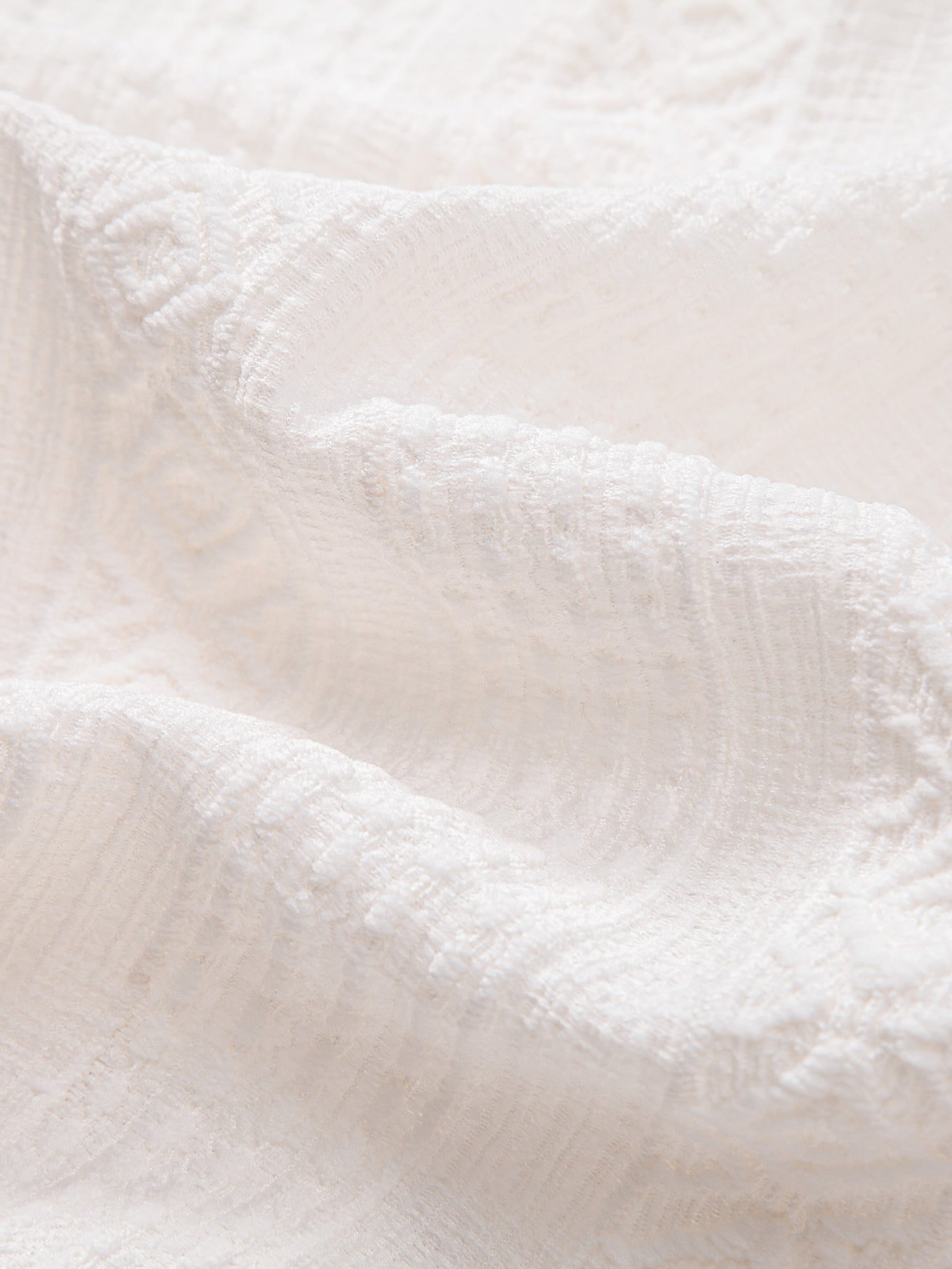 Set – geometrická jacquard košile a lněné kalhoty