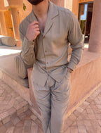 Conjunto De Lino Para Hombre Auckland 100% Transpirable