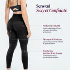 Legging 3D Anticelulitis de Compresión Suave