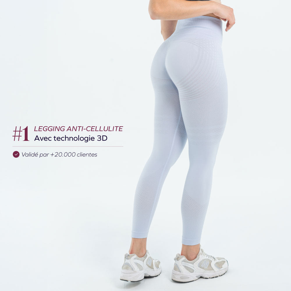 3D anticelulitidní legíny s jemnou kompresí