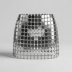 Falda Mini De Lentejuelas Espejo Estilo Ibiza