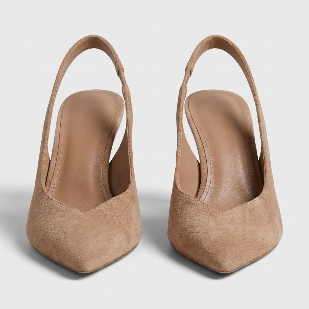 Dámský slingback s tenkým podpatkem – elegantní
