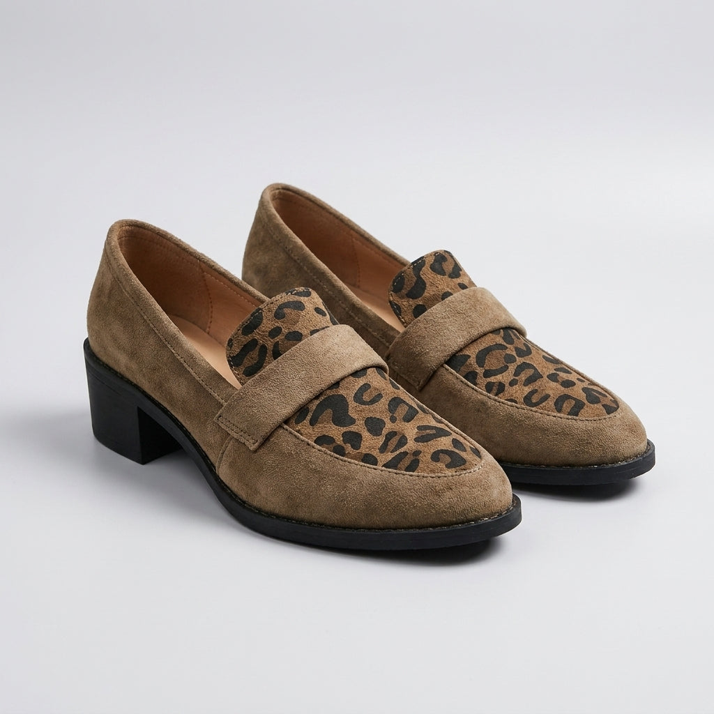 Dámská obuv s leopardím vzorem – elegantní a pohodlná
