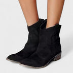 Dámské cowboy botky s širokým podpatkem – casual styl