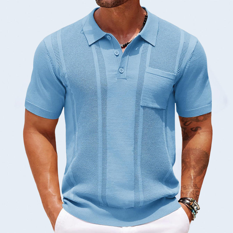 Elegantní pánské polo Abu Dhabi z prémiové tkaniny