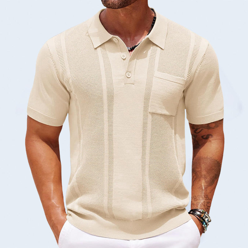 Elegantní pánské polo Abu Dhabi z prémiové tkaniny