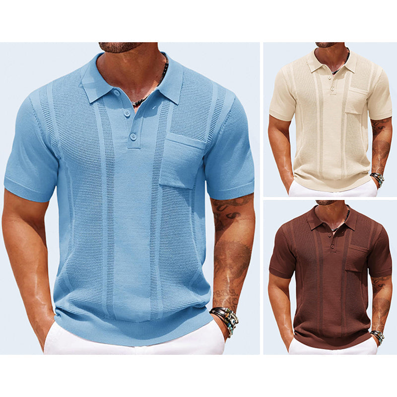 Elegantní pánské polo Abu Dhabi z prémiové tkaniny