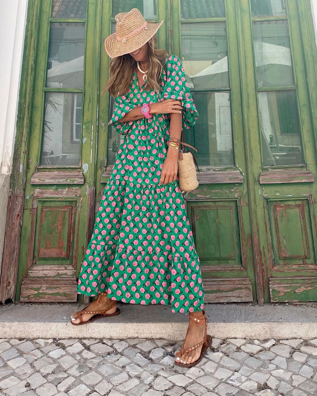 Elegantní boho šaty pro ženy – splývavý střih