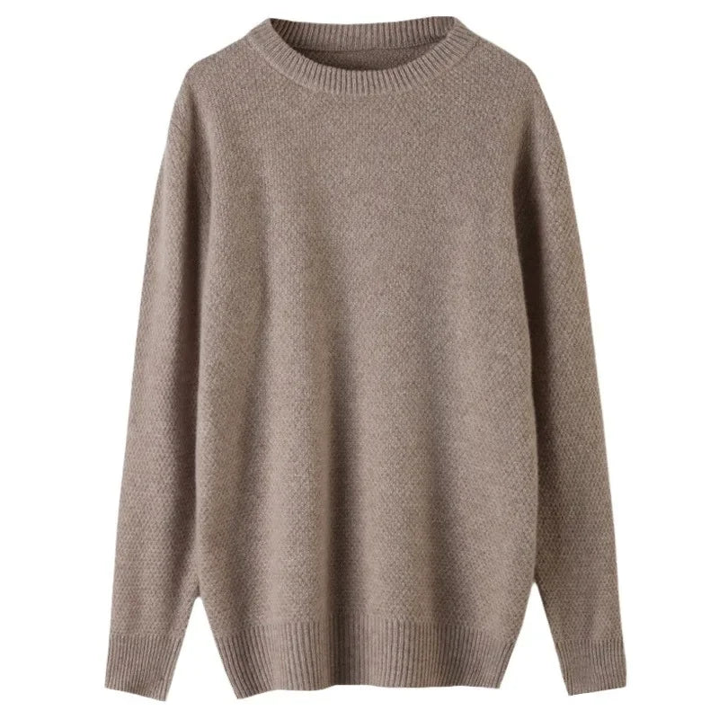 Pánský svetr 100% kašmír – elegantní střih